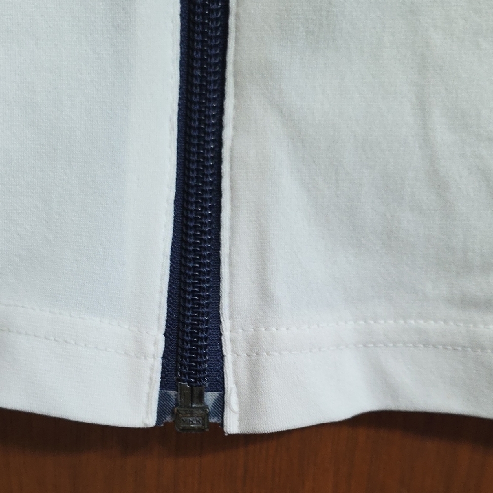 Coolibar White Sun Protection Zip Shirt Sz S - Picture 4 of 11